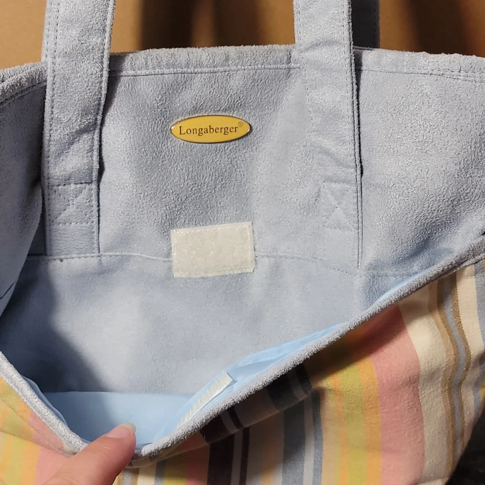 Longaberger light blue